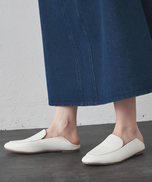 Libra Cue（リブラ キュー）の「2wayスリッポン（スリッポン・レディース・ホワイト/ブラック・S/M/L）」の3枚目の写真