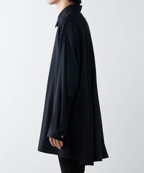 Lui's（ルイス）の「バンブーレーヨンエアリーシャツ（シャツ/ブラウス・メンズ・ブラック/グレー/ホワイト・FREE）」の20枚目の写真