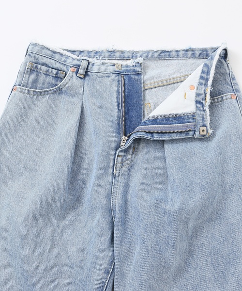 ADELE タックバギーデニム（デニムパンツ）｜U by SPICK&SPAN（ユー