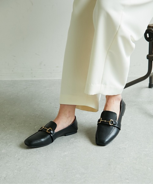 GALLARDAGALANTE(ガリャルダガランテ)の「ビットローファー【オンラインストア限定商品】(ローファー・レディース・ブラック/ブラウン・38/36/37)」の8枚目の写真