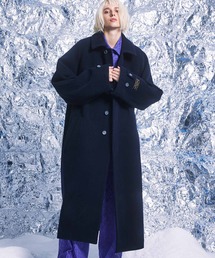 Maison Special メゾン スペシャル メンズ のステンカラーコート ブルー ネイビー 青色系 通販 Zozotown