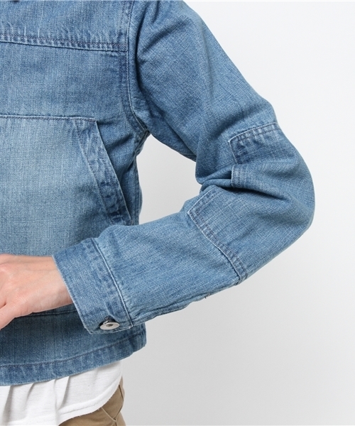 Kastane（カスタネ）の「【Kastane】デニムジャケット（デニムジャケット・レディース・ブルー・FREE）」の7枚目の写真