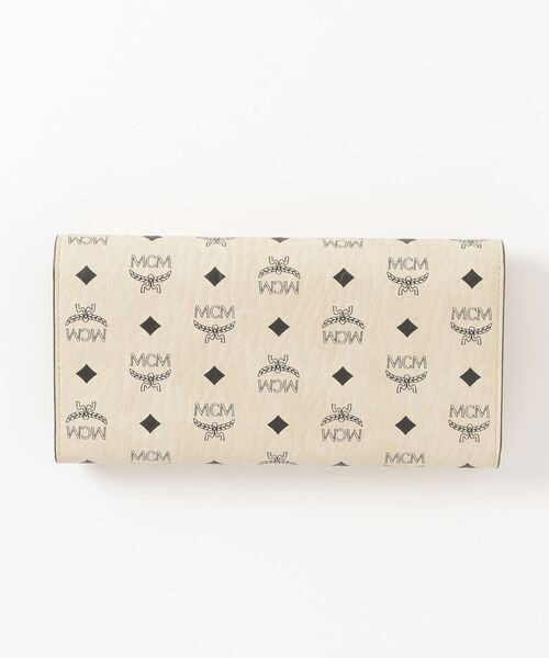 MCM ヴィセトス モノグラム プリント 三つ折りウォレット 関送込 MCM ヴィセトス モノグラム プリント 三つ折りウォレット 関送込