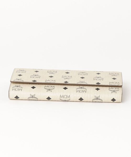 MCM モノグラム プリント 三つ折りウォレット MCM（エムシーエム）の「Aren 三つ折りウォレット - ヴィセトス