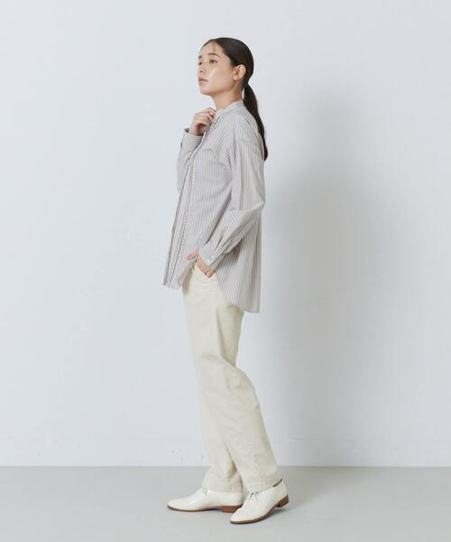 ADIEU TRISTESSE(アデュートリステス)の「ソフトテーパードパンツ(その他パンツ・レディース・アイボリー/ブルーグレー/インディゴブルー・38)」の5枚目の写真