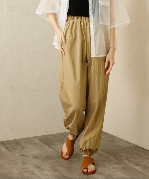 Per sist ence(パーシエンス)の「Per sist ence/パーシエンス ワッシャージョガーパンツ(その他パンツ・レディース・グレイッシュベージュ/カーキ/アイボリー/オレンジ/ブラック/ピンク・FREE)」の4枚目の写真