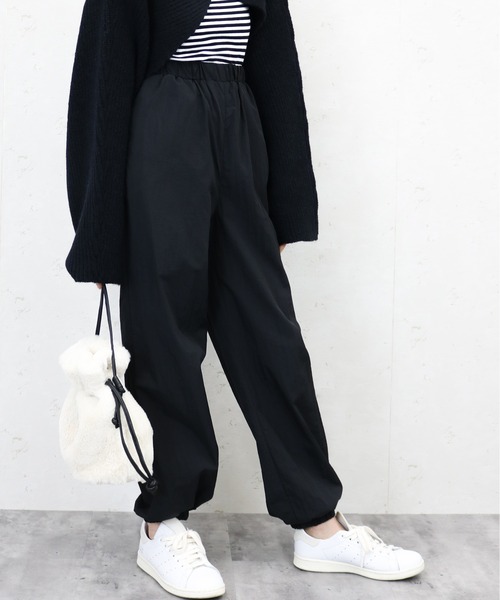 Per sist ence(パーシエンス)の「Per sist ence/パーシエンス ワッシャージョガーパンツ(その他パンツ・レディース・グレイッシュベージュ/カーキ/アイボリー/オレンジ/ブラック/ピンク・FREE)」の14枚目の写真