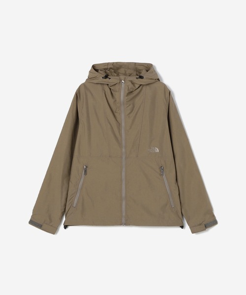 THE NORTH FACE（ザノースフェイス）の「THE NORTH FACE | COMPACT JACKET WOMEN（ナイロンジャケット・レディース・ブラック/ベージュ/オリーブ・MEDIUM/LARGE）」の3枚目の写真