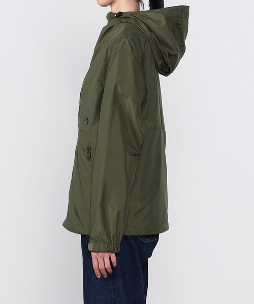 THE NORTH FACE（ザノースフェイス）の「THE NORTH FACE | COMPACT JACKET WOMEN（ナイロンジャケット・レディース・ブラック/ベージュ/オリーブ・MEDIUM/LARGE）」の9枚目の写真