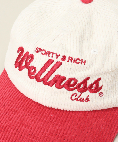 セール】【SPORTY&RICH / スポーティアンドリッチ】WELLNESS CLUB HAT
