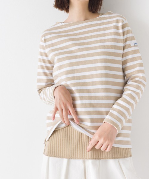 OMNES(オムネス)の「ラインキルトあったかタンクトップ(タンクトップ・レディース・ベージュ/ホワイト/ブラック/モカ/ライトブルー/ラベンダー・MEDIUM/LARGE)」の17枚目の写真