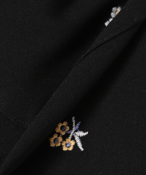 SLOBE citron.(スローブシトロン)の「《追加》SLOBE citron.フラワーエンブロイダリーパンツ(その他パンツ・レディース・ブラック・38/34/36)」の20枚目の写真