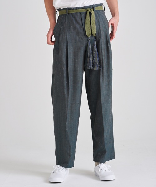 DISCOVERED（ディスカバード）の「DISCOVERED FRINGE KNIT BELT（ベルト・メンズ・ネイビー/ブラック/ベージュ/ベージュ系その他/ブラック系その他・FREE）」の10枚目の写真