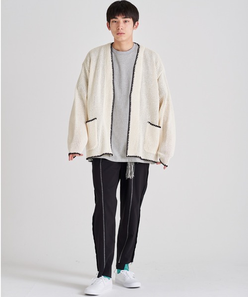 DISCOVERED（ディスカバード）の「DISCOVERED FRINGE KNIT BELT（ベルト・メンズ・ネイビー/ブラック/ベージュ/ベージュ系その他/ブラック系その他・FREE）」の11枚目の写真