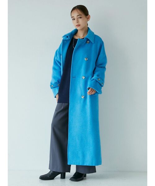 MURUA（ムルーア）の「バルキーコットンオーバーニット（ニット/セーター・レディース・アイボリー/レッド/グリーン/ネイビー・FREE）」の10枚目の写真