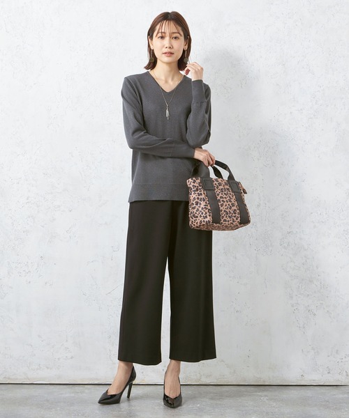 A/C DESIGN BY ALPHA CUBIC（エーシーデザインバイアルファキュービック）の「【EC別注】ナイロン2WAYバッグ（トートバッグ・レディース・グリーン/モカ/ブラック/ベージュ・フリー）」の6枚目の写真