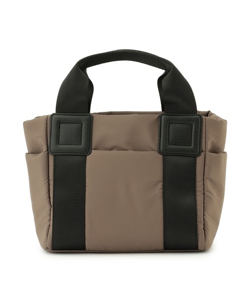 A/C DESIGN BY ALPHA CUBIC（エーシーデザインバイアルファキュービック）の「【EC別注】ナイロン2WAYバッグ（トートバッグ・レディース・グリーン/モカ/ブラック/ベージュ・フリー）」の9枚目の写真