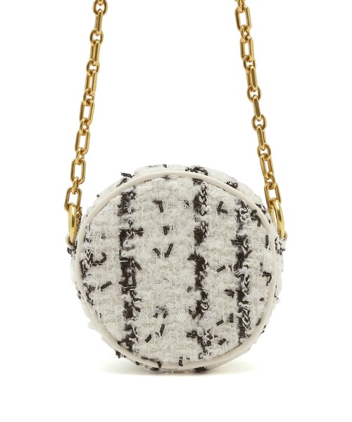 ADAM ET ROPE'（アダムエロペ）の「ラウンドアクセサリーチェーンバッグ（ショルダーバッグ・レディース・ホワイト/ピンク/ブルー・FREE）」の15枚目の写真