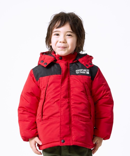 DILASH（ディラッシュ）の「フード付き中綿ジャケット（その他アウター・キッズ・グリーン/レッド/ブラック・80/90/100/110/120/130/140）」の3枚目の写真