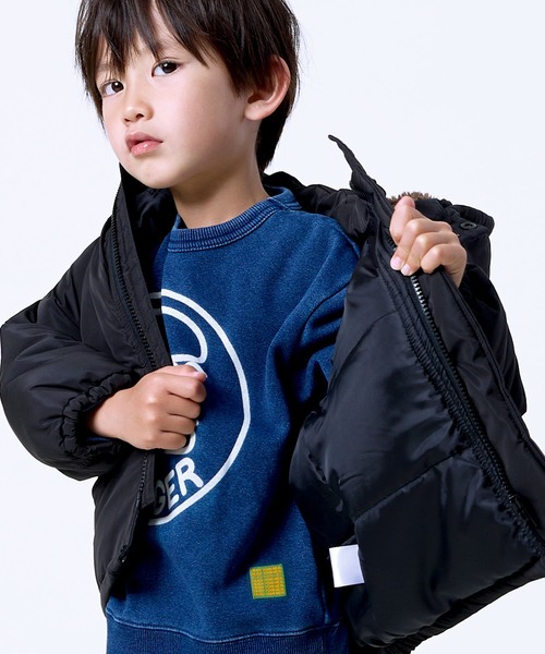 DILASH（ディラッシュ）の「フード付き中綿ジャケット（その他アウター・キッズ・グリーン/レッド/ブラック・80/90/100/110/120/130/140）」の11枚目の写真