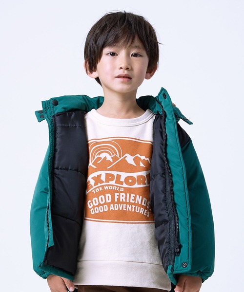 DILASH（ディラッシュ）の「フード付き中綿ジャケット（その他アウター・キッズ・グリーン/レッド/ブラック・80/90/100/110/120/130/140）」の12枚目の写真