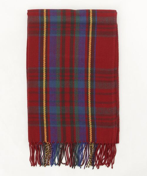 chumchum（チャムチャム）の「Quality チェックストール（ストール/ショール・レディース・ブルー/レッド系その他2/イエロー系その他/ブルー系その他2/ブルー系その他3/レッド系その他4/ブラウン/レッド/ベージュ系その他/レッド系その他/レッド系その他3/グリーン系その他/ブルー系その他/グリーン系その他2・FREE）」の10枚目の写真