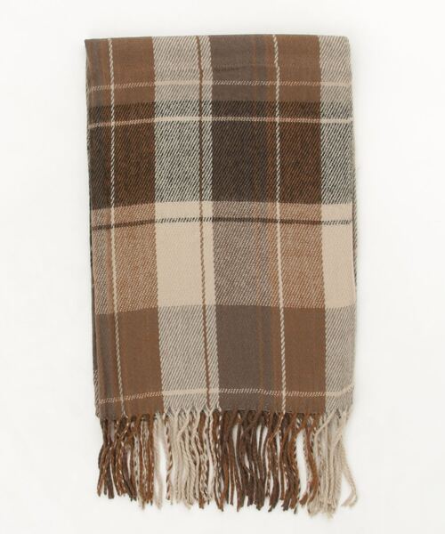 chumchum（チャムチャム）の「Quality チェックストール（ストール/ショール・レディース・ブルー/レッド系その他2/イエロー系その他/ブルー系その他2/ブルー系その他3/レッド系その他4/ブラウン/レッド/ベージュ系その他/レッド系その他/レッド系その他3/グリーン系その他/ブルー系その他/グリーン系その他2・FREE）」の2枚目の写真