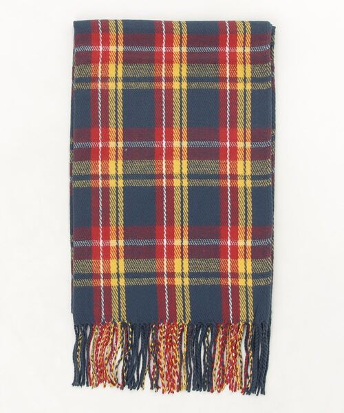 chumchum（チャムチャム）の「Quality チェックストール（ストール/ショール・レディース・ブルー/レッド系その他2/イエロー系その他/ブルー系その他2/ブルー系その他3/レッド系その他4/ブラウン/レッド/ベージュ系その他/レッド系その他/レッド系その他3/グリーン系その他/ブルー系その他/グリーン系その他2・FREE）」の9枚目の写真