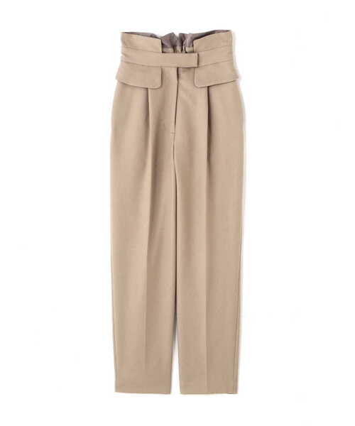 N.（N. Natural Beauty Basic）（エヌエヌナチュラルビューティーベーシック）の「◆コルセットテーパードパンツ（スラックス・レディース・ブラック/ベージュ/イエロー・MEDIUM）」の22枚目の写真