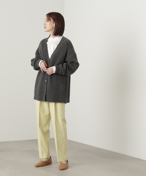 N.（N. Natural Beauty Basic）（エヌエヌナチュラルビューティーベーシック）の「◆コルセットテーパードパンツ（スラックス・レディース・ブラック/ベージュ/イエロー・MEDIUM）」の13枚目の写真