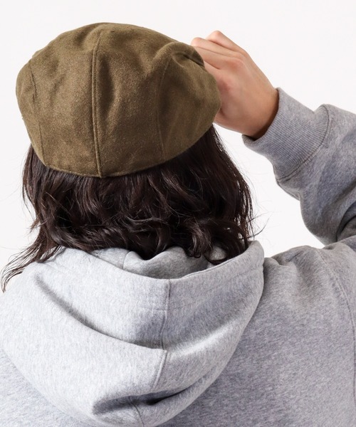 Fabulous(ファビュラス)の「fabulous メルトンハンチング(ハンチング/ベレー帽・メンズ・ネイビー/カーキ/バーガンディー/ベージュ/グレー/ブラック・FREE)」の17枚目の写真