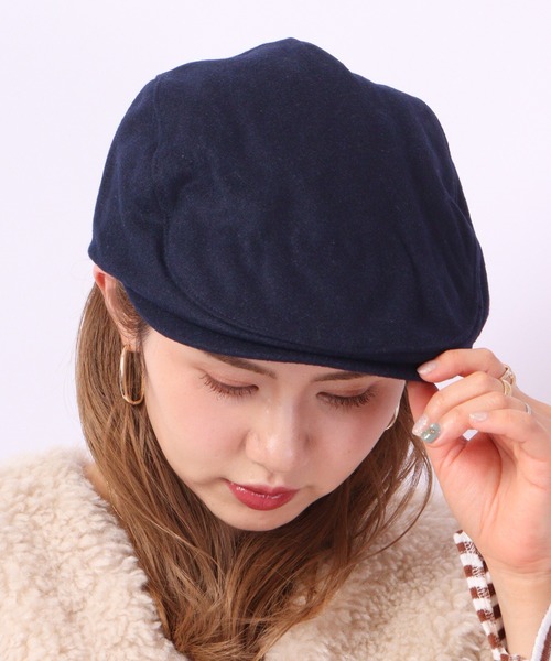 Fabulous(ファビュラス)の「fabulous メルトンハンチング(ハンチング/ベレー帽・メンズ・ネイビー/カーキ/バーガンディー/ベージュ/グレー/ブラック・FREE)」の15枚目の写真