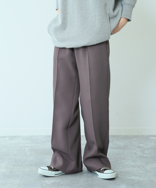 UNFOLLOW（アンフォロー）の「【FOLL / フォル】washable wardrobe ：ウォッシャブルワードローブスラックス（スラックス・メンズ・グレー/ブラック・1/2/3）」の3枚目の写真