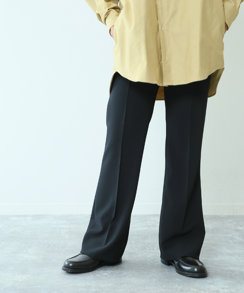 UNFOLLOW（アンフォロー）の「【FOLL / フォル】washable wardrobe ：ウォッシャブルワードローブスラックス（スラックス・メンズ・グレー/ブラック・1/2/3）」の19枚目の写真