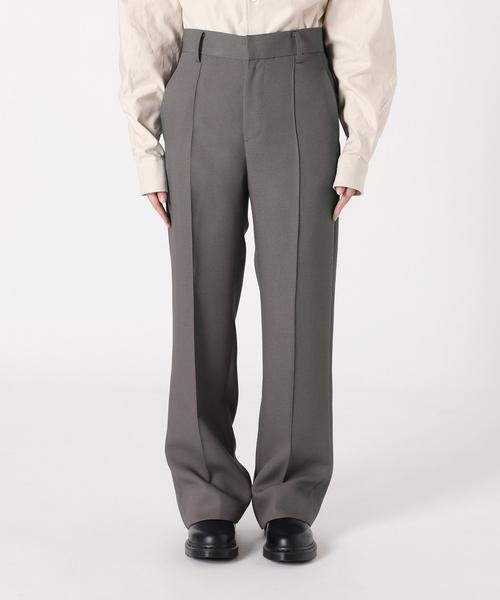 UNFOLLOW（アンフォロー）の「【FOLL / フォル】washable wardrobe ：ウォッシャブルワードローブスラックス（スラックス・メンズ・グレー/ブラック・1/2/3）」の4枚目の写真