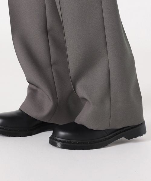 UNFOLLOW（アンフォロー）の「【FOLL / フォル】washable wardrobe ：ウォッシャブルワードローブスラックス（スラックス・メンズ・グレー/ブラック・1/2/3）」の17枚目の写真