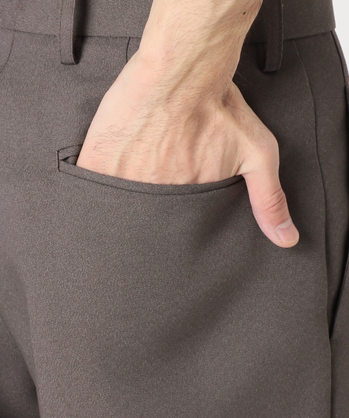 UNFOLLOW（アンフォロー）の「【FOLL / フォル】washable wardrobe ：ウォッシャブルワードローブスラックス（スラックス・メンズ・グレー/ブラック・1/2/3）」の18枚目の写真