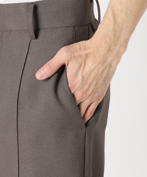 UNFOLLOW（アンフォロー）の「【FOLL / フォル】washable wardrobe ：ウォッシャブルワードローブスラックス（スラックス・メンズ・グレー/ブラック・1/2/3）」の6枚目の写真