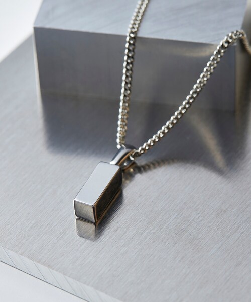 tk.TAKEO KIKUCHI(ティーケータケオキクチ)の「◆ZUKEIネックレス(ネックレス・レディース・シルバー系2/シルバー系4/シルバー/シルバー系3/シルバー系/シルバー系1・00)」の1枚目の写真