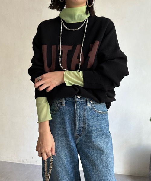 DouDou（ドゥドゥ）の「NEWシアータートル（Tシャツ/カットソー・レディース・グレー/オフホワイト/ピンク/グリーン系その他2・FREE）」の20枚目の写真