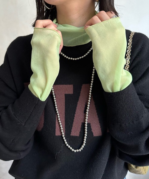 DouDou（ドゥドゥ）の「NEWシアータートル（Tシャツ/カットソー・レディース・グレー/オフホワイト/ピンク/グリーン系その他2・FREE）」の17枚目の写真