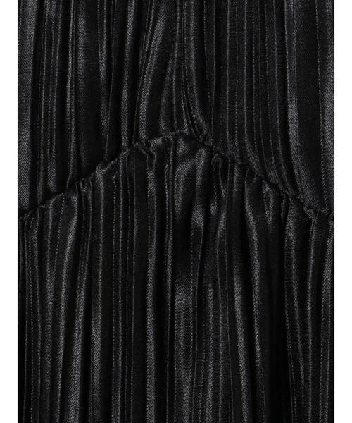 GYDA(ジェイダ)の「【セットアップ着用可】double lineサテンプリーツビスチェ(キャミソール・レディース・ブラック/その他/その他2・FREE)」の6枚目の写真