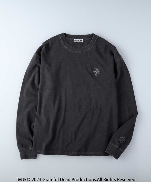 Right-on（ライトオン）の「アートグラフィックロンＴ（Tシャツ/カットソー・メンズ・ブラック/グリーン/ベージュ・M/L/XL）」の4枚目の写真