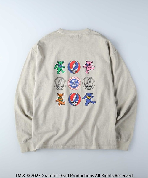 Right-on（ライトオン）の「アートグラフィックロンＴ（Tシャツ/カットソー・メンズ・ブラック/グリーン/ベージュ・M/L/XL）」の18枚目の写真