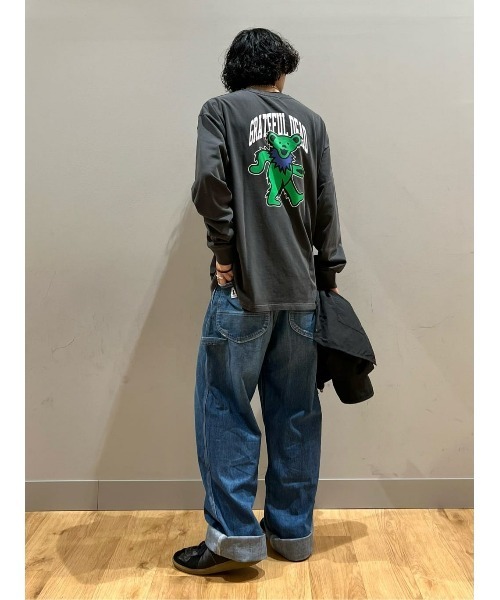 Right-on（ライトオン）の「アートグラフィックロンＴ（Tシャツ/カットソー・メンズ・ブラック/グリーン/ベージュ・M/L/XL）」の20枚目の写真