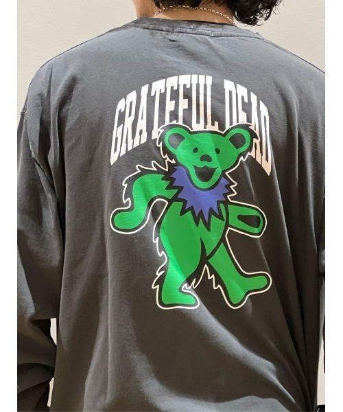 Right-on（ライトオン）の「アートグラフィックロンＴ（Tシャツ/カットソー・メンズ・ブラック/グリーン/ベージュ・M/L/XL）」の22枚目の写真