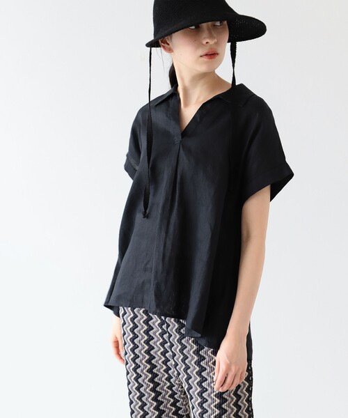 Ray BEAMS（レイビームス）の「Ray BEAMS / サーモ ボンネット ハット（ハット・レディース・ブラック/オレンジ系その他6・ONE SIZE）」の5枚目の写真