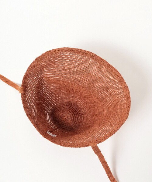 Ray BEAMS（レイビームス）の「Ray BEAMS / サーモ ボンネット ハット（ハット・レディース・ブラック/オレンジ系その他6・ONE SIZE）」の15枚目の写真