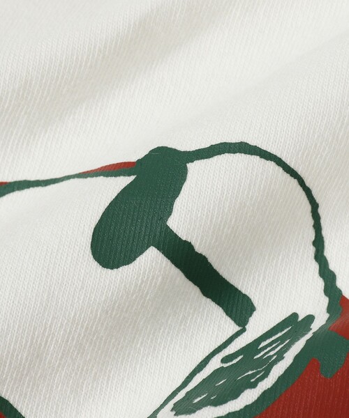 B:MING by BEAMS（ビーミングバイビームス）の「B:MING by BEAMS / PEANUTS | FAR OUT プリント Tシャツ(キッズ展開あり)（Tシャツ/カットソー・メンズ・ライトグレー/オフホワイト・SMALL/MEDIUM/LARGE/X-LARGE）」の11枚目の写真