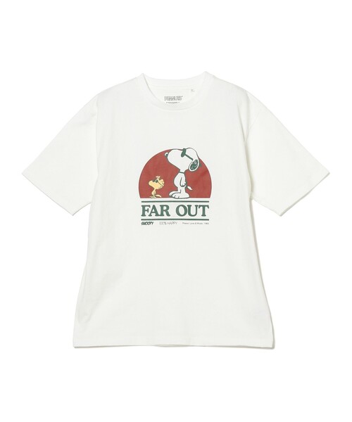 B:MING by BEAMS（ビーミングバイビームス）の「B:MING by BEAMS / PEANUTS | FAR OUT プリント Tシャツ(キッズ展開あり)（Tシャツ/カットソー・メンズ・ライトグレー/オフホワイト・SMALL/MEDIUM/LARGE/X-LARGE）」の17枚目の写真